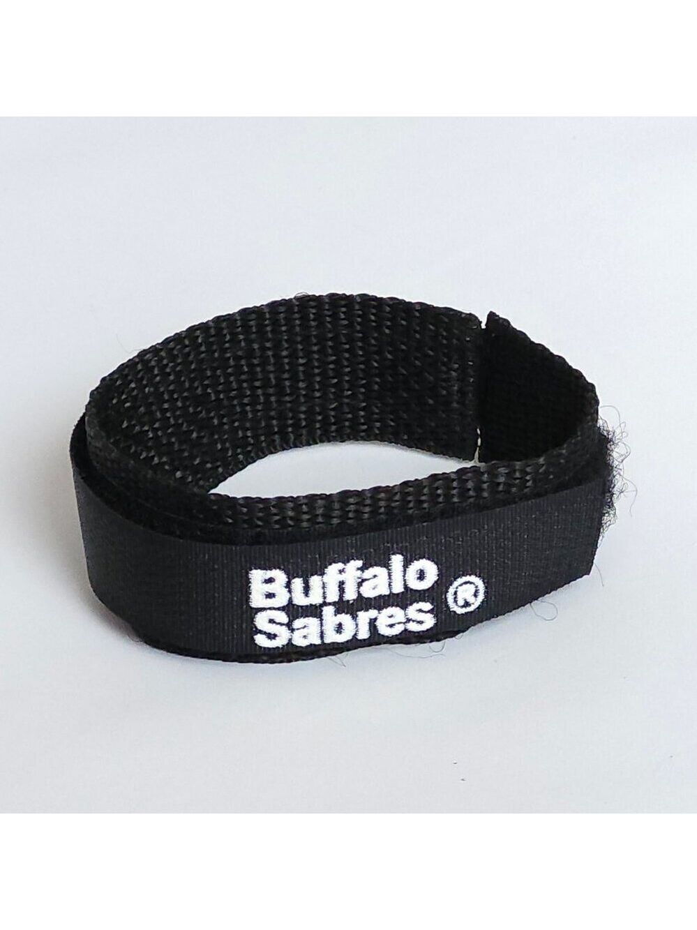 BUFFALO SABRES Fabric Wrist Band Cuff Bracelet Velcro Closure